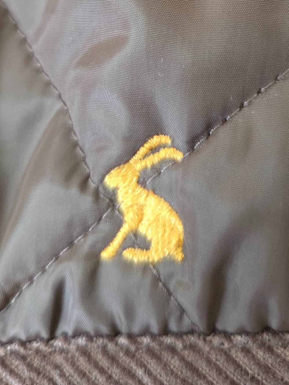 Joules Chocolate Brown Quilted Jacket - Picture 12 of 12